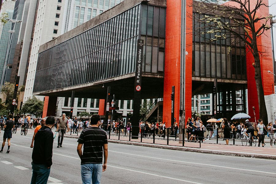 Foto retirada do Masp, localizado na Avenida Paulista, São Paulo